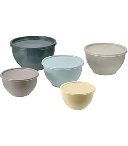 IKEA 365+ Barattoli Per Alimenti Secchi 2,3 L Con Coperchio, 4 Pezzi - Contenitori Ermetici In Plastica Trasparente Per Pasta, Legumi E Snack, Senza BPA