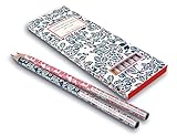Image de Insel-Bücherei Bleistift-Set I. 6 Bleistifte mit Zitaten