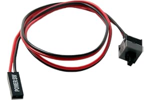 zalati Przełącznik zasilania kabel do włączania/wyłączania przycisk złącze kabel do uniwersalnej płyty głównej ATX PC PC PC