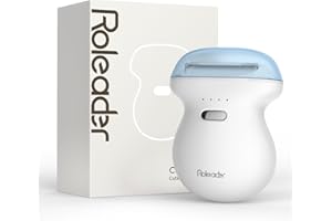 ‎ROLEADER Mini Elektrischer Rasierer Damen,Tragbarer Elektrorasierer für Unterwegs, Rasierer für Frauen IPX6 Wasserdicht,Lady Shaver,Lange Akkulaufzeit,Damenrasierer für Beine/Arme/Bikini (Weiß)