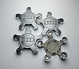  Radkappen Center Hub Caps 5 Speichen Abdeckungen Abzeichen 134 mm Passend für