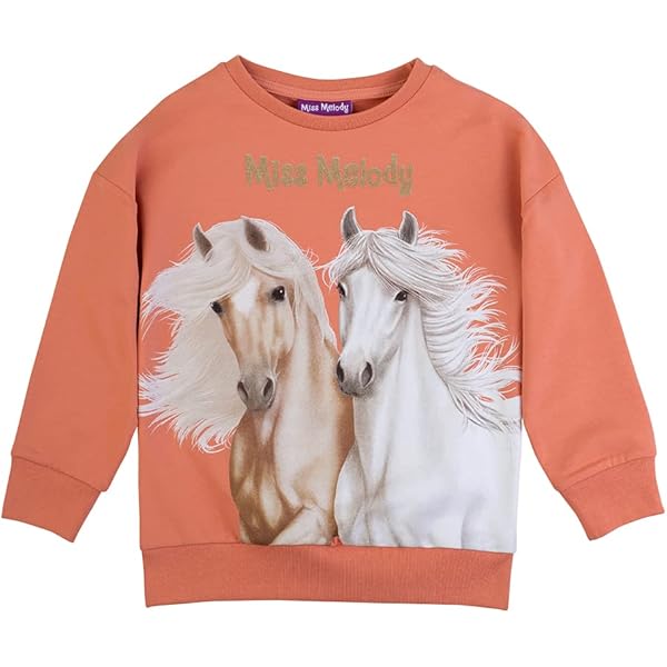 Mss Melody Longsweatshrt für Pferdefreunde