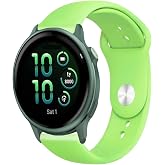 Garmin Vivoactive 6 ile Uyumlu Kordon Yumuşak Dokulu Silikon Kayış