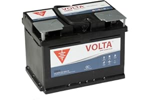 VOLTA BATERÍAS Bateria de Coche Classic Blue 62Ah 580A - Borne +Dcha - Medidas Largo 242 x Ancho 175 x Alto 175 mm con 2 años de Garantía - Fabricación Europea.