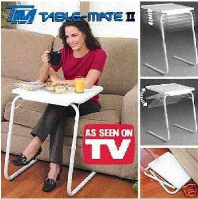 Table Mate 2 Mehrzweck-Klapptisch für TV, Laptop