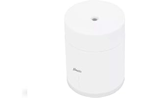 Alecto BC-24 Humidificateur à ultrasons - Grand réservoir d'eau - Éclairage d'ambiance réglable - Fonctionne pendant 10 heures - blanc