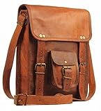 pranjals house 11 inch vintage genuine Leather tablet sling messenger bag for unsex RS.999 (77.00% Off) - Amazon