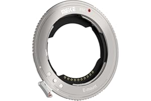 YIDOBLO Meike MK-ETZ Mount Adapter kompatibel mit Sony E Mount Objektiv, konvertiert auf Nikon Z Kameras