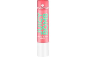 Essence Lśniący Balsam do Ust Juicy Bomb, Naturalny, Błyszczący, Zroszony (2.5G)