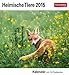 Heimische Tiere Postkartenkalender 2015: Kalender mit 53 Postkarten by 