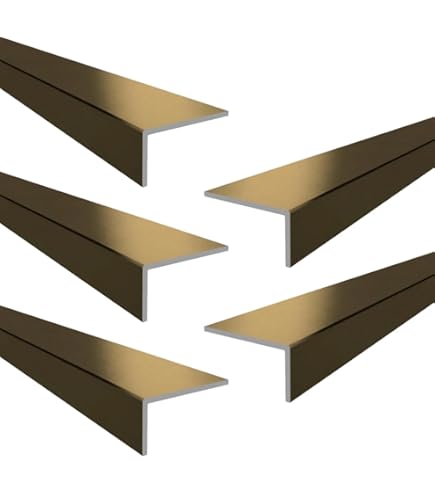 15mm Aluminium Corner Trim Profile - 900mm Length For Camper Van & DIY Projects (T5/T6)