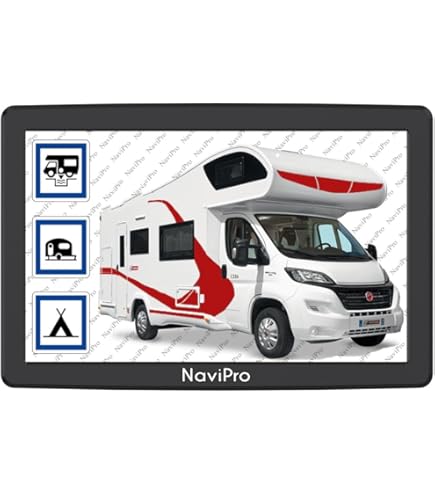 Navigateur Gps Pour Voiture GPS Voiture 9 Pouces - Cartes Europe 2024 Hors Ligne - Camion, Bus, Camping-car - Mises à Jour à Vie Gps Professionnel Véhicule
