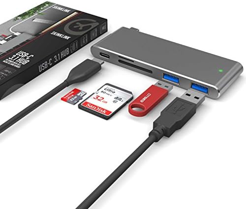 MacBook Pro Type C USB-C Port Hub Adapter Type-C With Charging Port