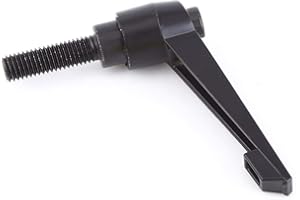 Walfront Uchwyt dźwigni zaciskowej M10 x 25/30/40/50 mm jednokomponentowy z dźwignią zaciskową [M10 x 30] Regulowany uchwyt w kolorze czarnym