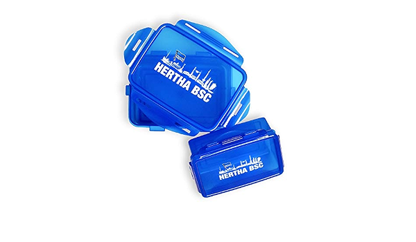 Hertha Bsc Berlin Skyline Lunch Box Set Of 2 Transparent Blue Blue Amazon De Sports Outdoors