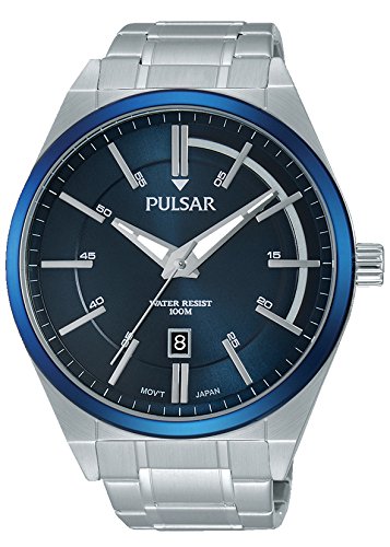 Pulsar Herren-Armbanduhr Analog Quarz Edelstahl PS9363X1 Pulsar Herren-Armbanduhr Analog Quarz Edelstahl PS9363X1