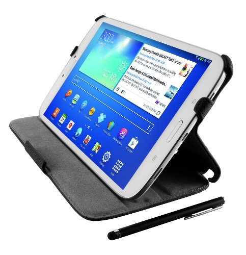 Trust Stile Folio und Stand mit stylus für Samsung Galaxy Tab 3 8.0 schwarz - 2