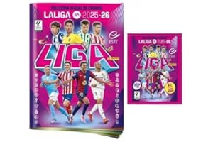 GENERIC Album + 50 sobres (45 normales + 5 gratuitos) de La Liga EA Sports 2025-2026 Panini