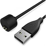 TUSITA Magnetico Caricatore Compatibile con Xiaomi Mi Band 5 6 7, Amazfit Band 5 - USB Caricabatterie Cavo di Ricarica 3,3ft 