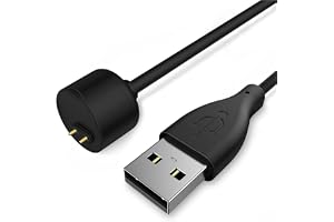 TUSITA Laddkabel Kompatibel med Xiaomi Mi Band 5 6 7, Amazfit Band 5-100cm USB Kablar Magnetisk Laddningskabel Laddare - Smar