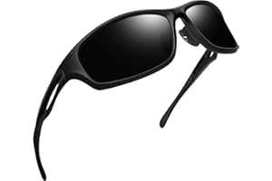 Joopin Gafas de Sol Deportivas Polarizadas con Protección UV 400 Gafas de Ciclismo, Bicicleta Montaña Moto, Golf y Deportes al Aire Libre para Hombres y Mujeres