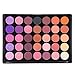 Sleek Glitter Eyeshadows Plaette, Lover Bar 35 Colour Pigment Highlighter Makeup Warm Matte Shimmer Earth Tone Glow Pressed Smokey Eye Shadow Pallet Make Up Brushes Set Professional Beauty Cosmetics Kit (35P)