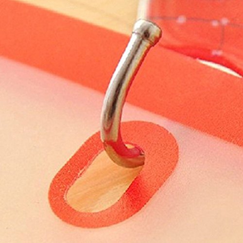 2Pcs Küche mattiert rutschfeste Plastik Schneidbretter Lebensmittel Schnitt Hacken Block Praktische Werkzeuge - 8