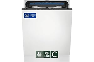 Electrolux Lavastoviglie da Incasso Serie 600,LSV48400L, 14 Coperti, SatelliteClean,Tecnologia AirDry,Cesto QuickLift, Vassoio portaposate MaxiFlex, Sistema Beam on Floor, Silenziosità 44 dB, 60 cm