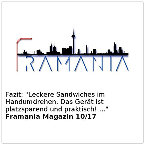 Rosenstein & Söhne Sandwich-Toaster für 4 Portionen - 3