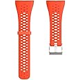 INF Replacement strap compatible with Polar M400 / M430 sports watch, interchangeable strap, accessory strap, sports watch strap, silicone