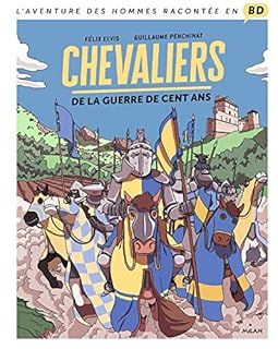 jaquette livre Chevaliers de la guerre de Cent Ans