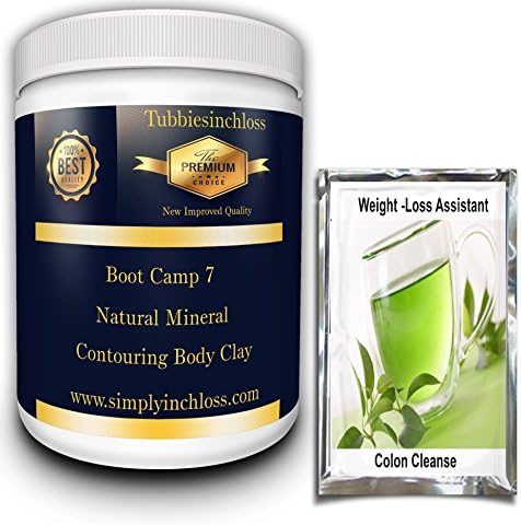 Inch-loss body wrap clay 500ml plus DRINK TO TRY turbo assistant colon cleaner ideal slimming weight watcher