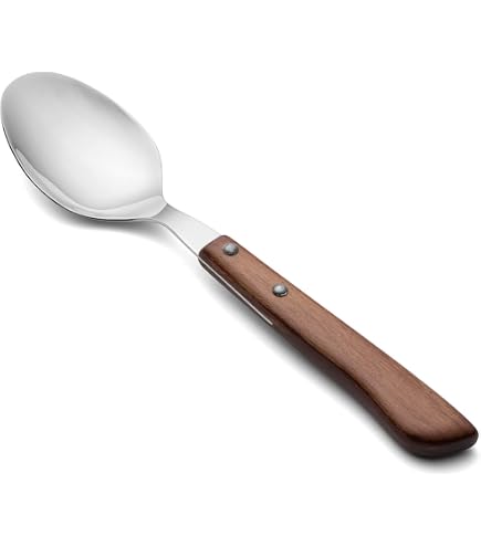 Arcos Coltelli da Tavola con Lama in Acciaio Inossidabile – Manico in Legno di Palissandro, Ideali per Tagliare Carne Arrosto – Marrone, Serie Mesa