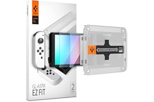 Spigen Glas.tR EZ Fit Screen Protector for Nintendo Switch OLED