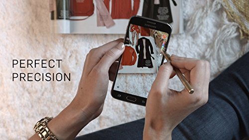 Adonit Jot Mini 2.0 Metall Stylus für Apple iPad/iPhone inkl. Dampening/Clip/Precision Disc gold - 3