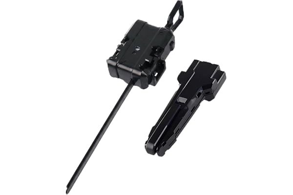 WUMZIRA Set med 2 x avfyrare med handtag, stridsspir, sträng avfyrare, svart, battlingtoppar, startpaket, kompatibel med X-serien, stor dragbandsdesign för maximal kraft