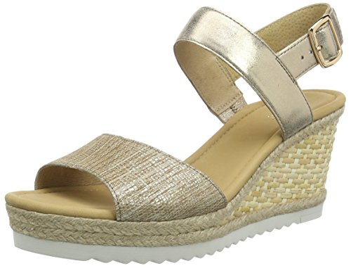 Gabor Gabor, Women's Open Toe Wedge Sandals, Multicoloured (88 ambra/space), 5 UK (38 EU)