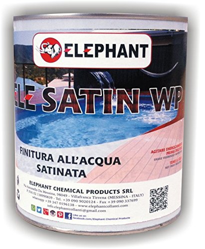 ELE SATIN WP | Vernice finitura trasparente per legno ad acqua semilucida satinata (750ml)