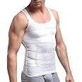 Supriya Men’s Slimming Body Shaper Vest Shirt Abs Abdomen Slim Stretchable Tummy Tucker Vest