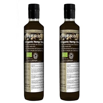 Bio Hanfsamenöl, nativ - Speiseöl 1 Liter (4 x 250ml)