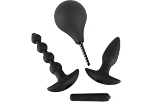 Black Velvets Analkit, Svart, 18 cm