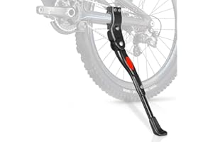 Quixotical Bicycle Kickstand, Premium Bike Kickstand, Height Adjustable Bicycle Kick Stand, Aluminum Rear Side Bicycle Stand, for Bicycle, Road Bike, Mountain Bike
