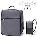 Produktbild Lanspo Für XIAOMI Mi Drone, Outdoor Tasche Shockproof Rucksack Umhängetasche Weiche Tragetasche (Grau)