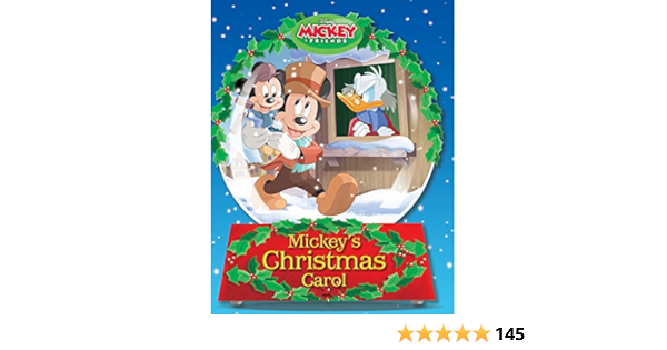 Disney Mickey S Christmas Carol Amazon Co Uk Loter John Roth Megan Books