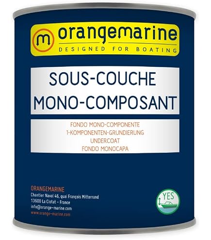 Peinture Laque Brillante ORANGEMARINE – 0,75 L, Résine Alkyde-uréthane, Résistante Aux UV Et à L’usure - 6