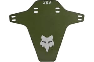 Fox Racing Mud Guard - Essential Mountain Bike Accessory for Wet Conditions, Fits Multiple Fork & Wheel Sizes, Olive Green, Size: OS