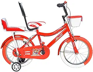 Royal Super Presents Juniors Ride Cycle 14T with Training Wheel, Mudguard for Boys and Girls| 95% Assembled, | Ideal Height : 3 ft + |RoyalSuper Cycle Ideal for 2 to 5 Years