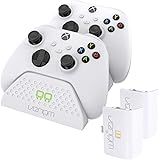 Venom Twin Charging Dock with 2 x Rechargeable Battery Packs - White (Xbox Series X & S / Xbox One)