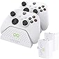 Venom Twin Charging Dock with 2 x Rechargeable Battery Packs - White (Xbox Series S)