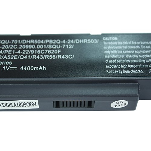 10.8V SQU-712 SQU-714 EUP-PE1-4-22 Laptop Akku für Packard Bell EasyNote MH35 MH36 MH45 MH85 MH88 F1235 F1236 F1245 48WH Li-ion - 3